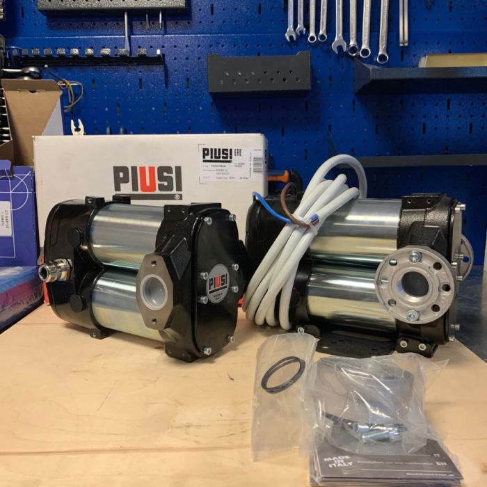 Bi-Pump 12/24V - Роторный лопастной насос для ДТ, без кабеля и выключателя, 85 л/м, Италия