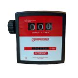 MG-80AV - механический алюминиевый счетчик с соединениями из витона под бензин 1", 10-90 л/м