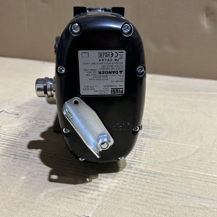 Bi-Pump 12V - Роторный лопастной насос для ДТ, без кабеля, с выключателем, 85 л/м, Италия