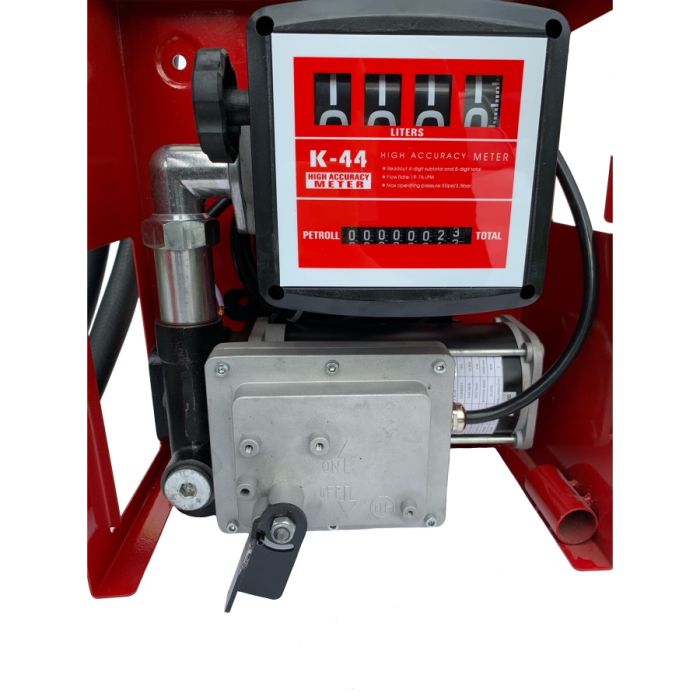 Комплект заправочный для бензина VOTEX 50/12 BASE (Metal base+VOTEX 12V + мех. счетчик K44V), без аксессуаров, Китай