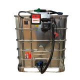 Мини АЗС для топлива 220 вольт с насосом Piusi фильтром счетчиком и автоматическим заправочным пистолетом Artaz 290420