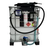 Мини АЗС для ДТ 640л 24V с фильтрами и счетчиком