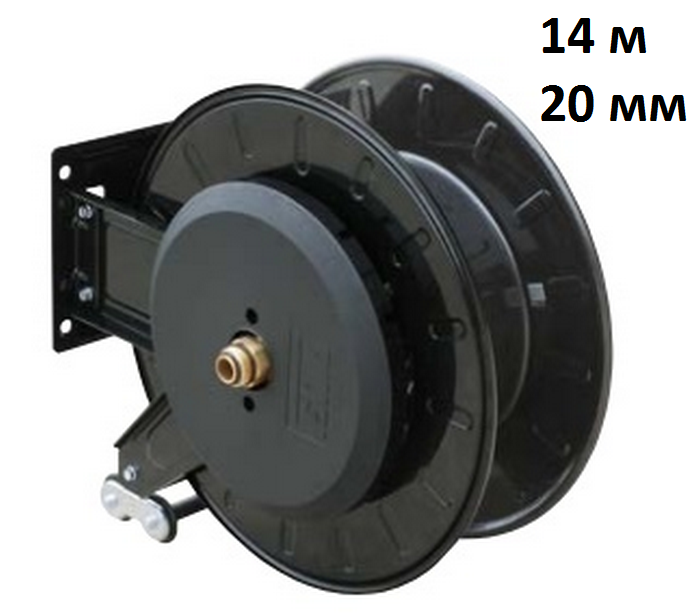 Открытая автоматическая катушка BIG 3/4" для ДТ, макс. длина рукава - 14-15 м(DN18-20 мм, 3/4), без рукава, Италия