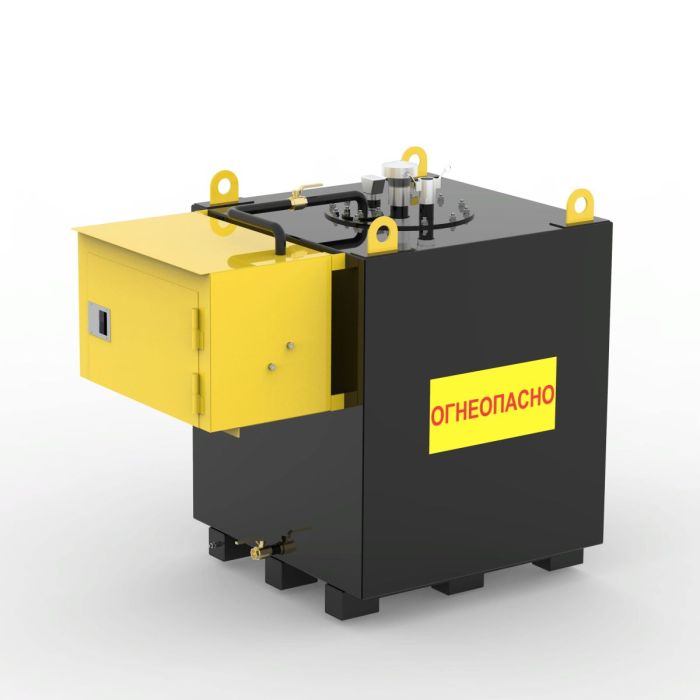 Мини АЗС для ДТ металлическая, 1000 L, 24V, счетчик, фильтр Artaz Lynx