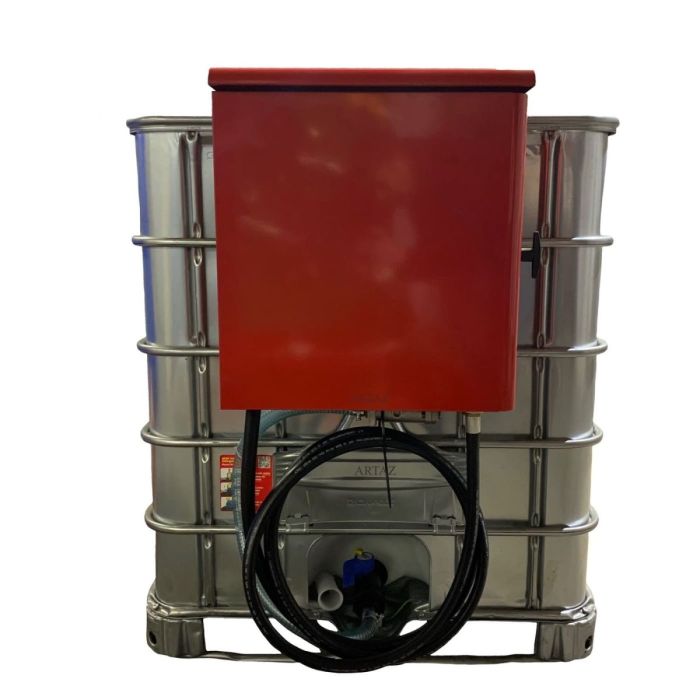 Мини АЗС для ДТ 220V в ящике ARTAZ и фильтрами