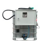 Мини АЗС для дизеля 220в в ящике с порционной выдачей топлива Артаз 220V_Upiter_met