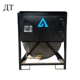 Мини АЗС для ДТ металлическая 24V, счетчик, фильтр Artaz Irbis