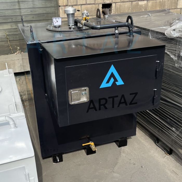 Мини АЗС для ДТ металлическая, 1000 L, 24V, счетчик, фильтр Artaz Lynx