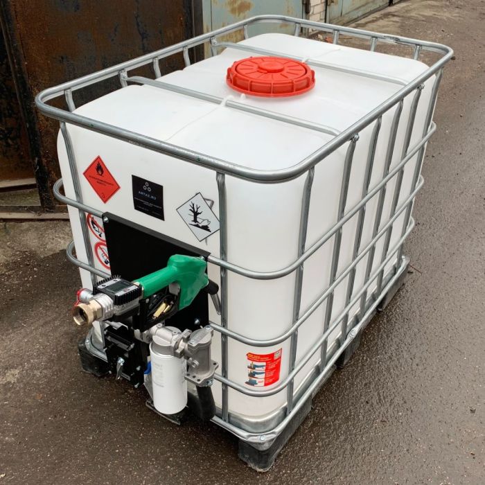 Мини АЗС для бензина 12V 640L с сепаратором и эл. счетчиком