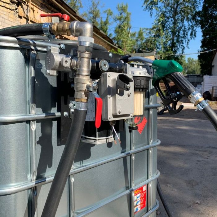 Мини АЗС для бензина 12 вольт 1000 л с сепаратором Artaz azs_benz_12v_THK
