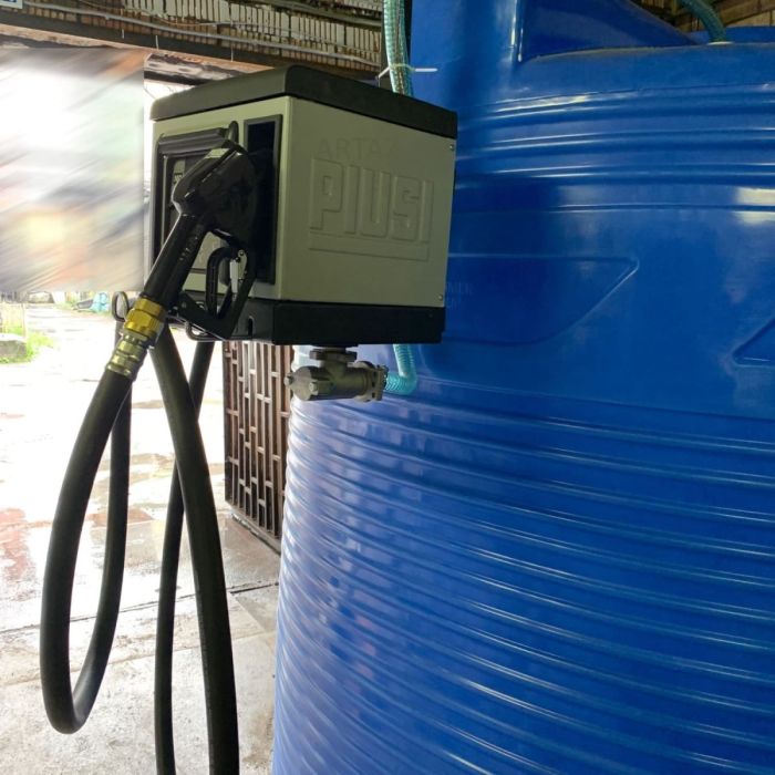 Мини АЗС для ДТ 3 куба 220v с отпуском по картам Artaz MCV3000A