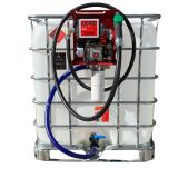 Мини АЗС для дизельного топлива 220в с сепаратором и автоматическим пистолетом