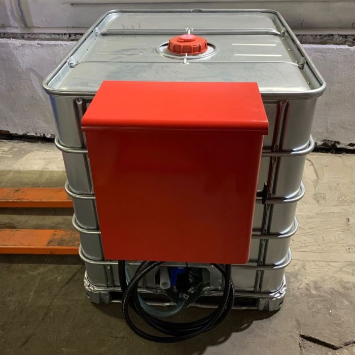 Мини АЗС для ДТ 220V в ящике ARTAZ и фильтрами