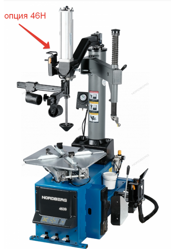 Шиномонтажный полуавтоматический станок Nordberg 4639_380V для легкового транспорта
