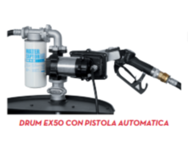 Заправочный комплект Piusi DRUM EX50 12V DC ATEX AUT NOZZLE