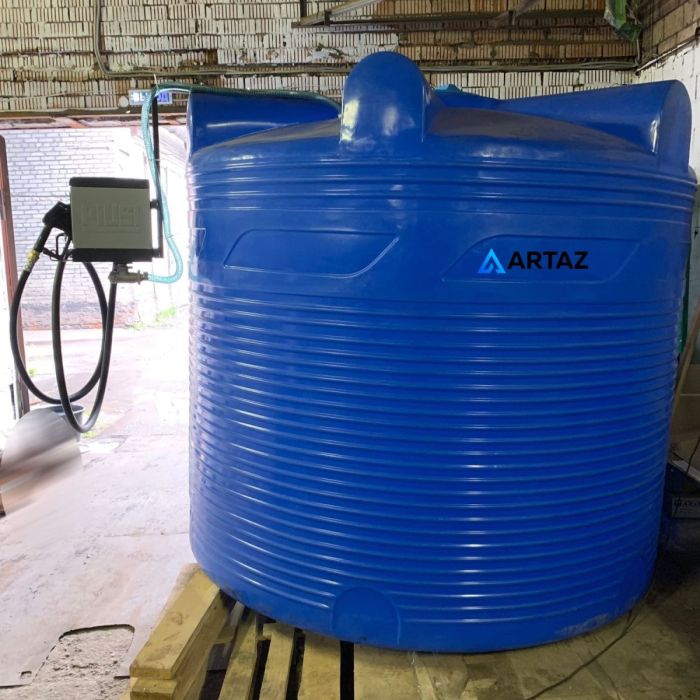 Мини АЗС для ДТ 3 куба 220v с отпуском по картам Artaz MCV3000A