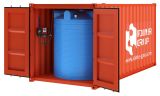 Мини АЗС в морском контейнере пластиковая 10 м3