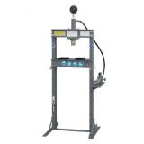 Гидравлический пресс для гаража 10 тонн KraftWell KRWPR10 ручной насос