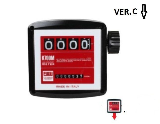 Счетчик топлива механический 20-220 л/м 1% Piusi K700 F00540030