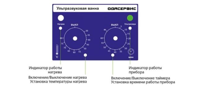 Ультразвуковая ванна 23л 40 кГц с подогревом для деталей и топливных форсунок ОДА Сервис ODA-MH280