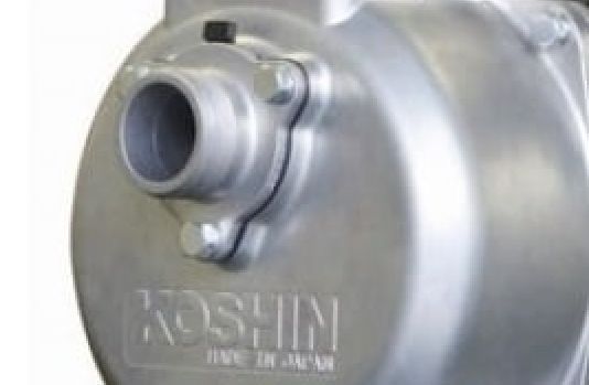 Бензиновая мотопомпа KOSHIN SEV-40F для чистой и слабозагрязненной воды 260 л/м, 1.2 дюйм (40мм)