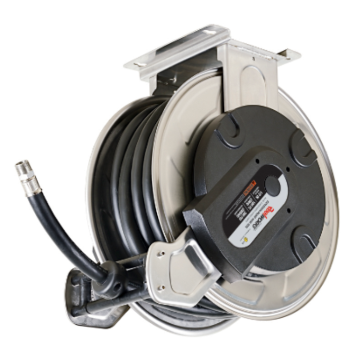 Катушка автоматическая со шлангом для ДТ, бензина, керосина и масла 15 м с диам. 1" FuelWorks 8.HR212.15