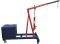 Кран гидравлический ARTAZ 750 кг с противовесом для гаража