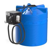 Мини АЗС для ДТ 220V 3T с колонкой БЕЛАК