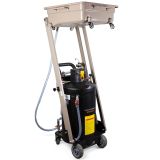 Пневматическая установка для откачки масла через щуп на 70 литров с пантографом Wiederkraft WDK-89480