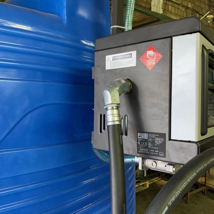 Мини АЗС для ДТ 3 куба 220v с отпуском по картам Artaz MCV3000A
