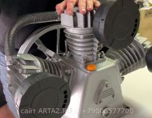 Видеообзор компрессорной головки Remeza LB-75