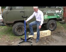 Видео обзор - Стойка гидравлическая 500 кг T60101