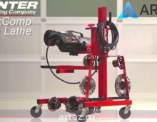 ВИДЕО обзор на Hunter ACE10BLKE Станок для проточки дисков БЕЗ снятия со ступицы