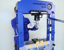 Видеообзор гидравлического пресса 30 т Nordberg pro N3530