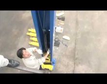 Обзор на электрогидравлический подъемник двухстоечный 4т 