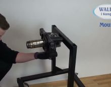 Шкворнедав Wallmek видео демонстрация работы