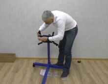 кантователь для ремонта двигателя Т-образный