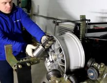 Видеообзор - Стенд для правки дисков дископрав Nordberg 21SLR