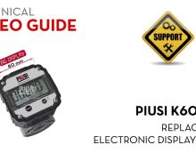 Видеообзор товара Счетчик учета топлива 10-100 Piusi K600 B/3 Diesel F00492000 электронный с импульсным выходом