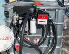 ВИДЕО обзор на мини АЗС для бензина 220 вольт