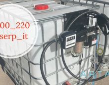 Обзор на заправочную станцию для ДТ 1000L 220 V 70 л/м, мех счетчик и сепаратор