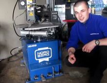 Обзор на шиномонтажный стенд NORDBERG 4640ID