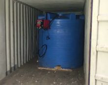 ВИДЕО обзор - Мини АЗС в морском контейнере пластиковая