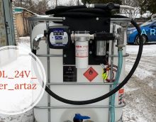 Видео обзор на Мини АЗС для ДТ 640л 24V с фильтрами и счетчиком