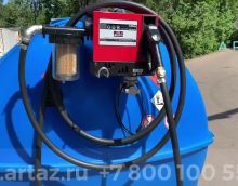 Мини азс  для ДТ 3/5т горизонтальная 