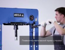 Обзор на пресс напольный гидравлический 20т ручной и ножной привод