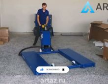 Подъемник ножничный 3т 220В для шиномонтажа и автосервиса Nordberg N632-3 электрогидравлический