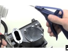 Очистка встроенного фильтра Piusi Panther